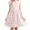 Robe d'été fleurie pour fille, manches courtes, style princesse, taille 1
