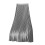 Women's plain satin pleated midi skirt, gray 1