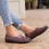 Γυναικεία casual slip-on μοκασίνια καφέ, μέγεθος 42 4