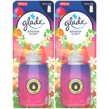 2 x Glade Sense and Spray Refill 18ml - Mandarin Glow