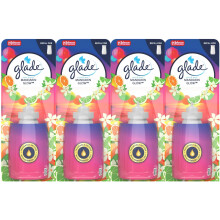 4 x Glade Sense and Spray Refill 18ml - Mandarin Glow