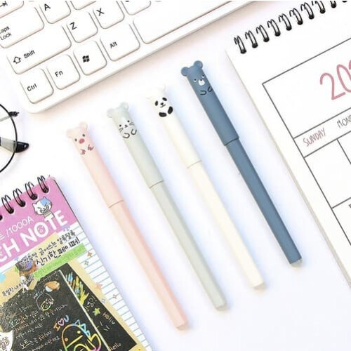 Erasable Ink Pens Animal Design 4-Pack Multicolor 2