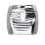 Minigonna da donna argento glitterato, moda estiva 4