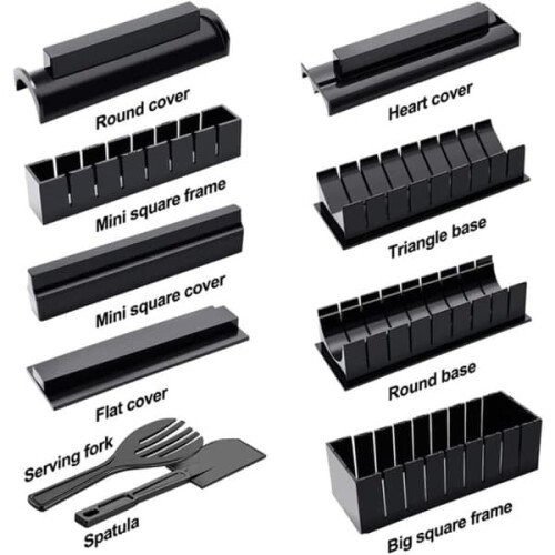 Sushi Maker Kit Complete DIY Sushi Making Set 10 Pieces 2