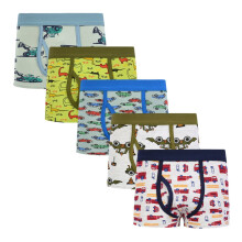 Cotton Toddler Boxer Briefs for Boys Size 1-10 Years 5 Pack