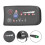 S810 e-bike meter LED display 36V IP65 black 5-pin 2