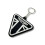 Accesoriu emblemă breloc pentru Triumph Black M 2