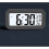 Black Digital Alarm Clock with Light Wake-Up and Large 2