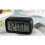 Black Digital Alarm Clock with Light Wake-Up and Large 3