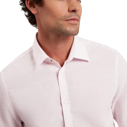 Ted Baker (S, Light Pink) Ted Baker Mens Baker Regular Short-Sleeved Shirt 2