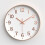 Modern Silent Wall Clock with 3D Numbers 8 Inch Dark Green 5