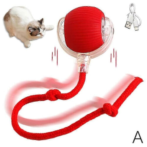 Smart Rollerball Cat Toy Stick Rechargeable 1pc 1