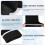 Kids Ankle Support Compression Socks Black 2 Pairs 4