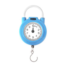 10Kg Portable Mechanical Dial Scale Hanging/Kitchen Scale Hanging Hook Multi-Purpose Scale for with Tape Meas