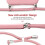 Xiaomi Redmi 14C case pink soft silicone with strap 3