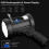 LED headlamp COB solar charging lightweight 5