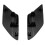 Golf VI MK6 front bumper headlight washer nozzle cover set 3