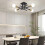 LED Ceiling Light Chandelier Living Room  Dimmable Modern Lamp Lights 3