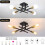 LED Ceiling Light Chandelier Living Room  Dimmable Modern Lamp Lights 5