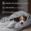 Fleece Blanket for Sofa Soft Cozy Silver Grey 1 Pack 4