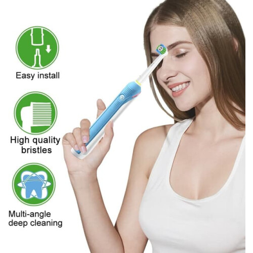 Precision Brush Heads for Braun Oral-B 16-Pack 2
