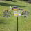 Bicycle Wind Spinner Standing Yellow 5