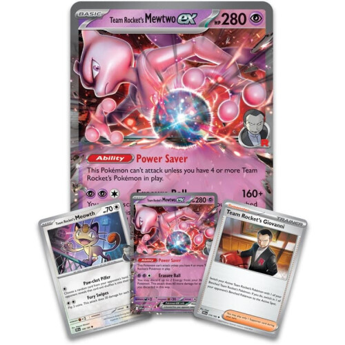 Pokémon Team Rocket Mewtwo ex Booster Box 1
