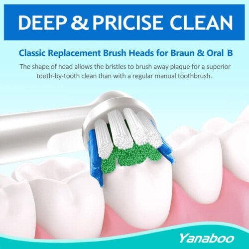 Oral-B Compatible Toothbrush Heads 8 Pack 1