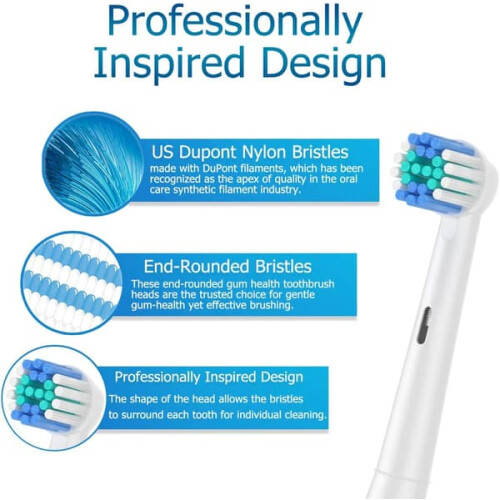 Oral-B Compatible Toothbrush Heads 8 Pack 2