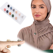 Magneettiset hijab-pinnien naisten 12 paria