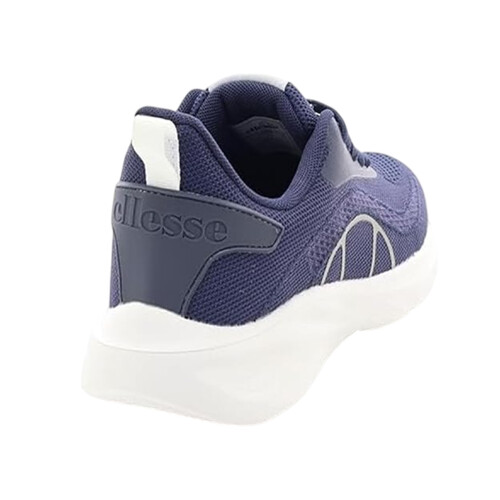 Ellesse (9 UK, Navy) Ellesse Mens Como Leather Flat Trainers 1