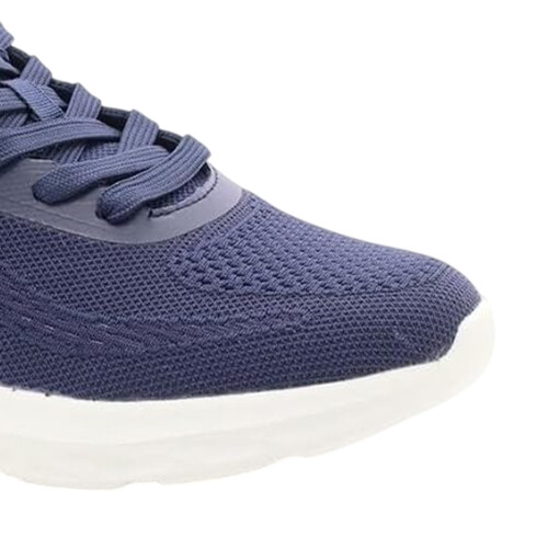 Ellesse (8 UK, Navy) Ellesse Mens Como Leather Flat Trainers 2