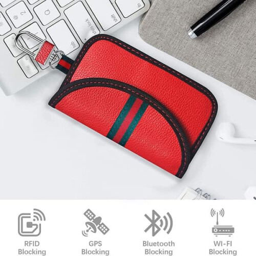 Anti-RFID car key case set of 2 2