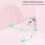 Interactive Cat Ball with Light USB Rechargeable Blue 2
