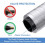 Tire Valve Caps Anodized Aluminum 4 pcs Silver 3