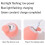 Interactive Cat Ball with Light USB Rechargeable Blue 4