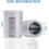 Tire Valve Caps Anodized Aluminum 4 pcs Silver 4
