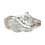 Zirkon ring, zilver, mode sieraad, maat 7 1