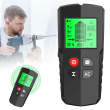 Wykrywacz ścian, lokalizator słupków, drut, metal, LCD 5 w 1