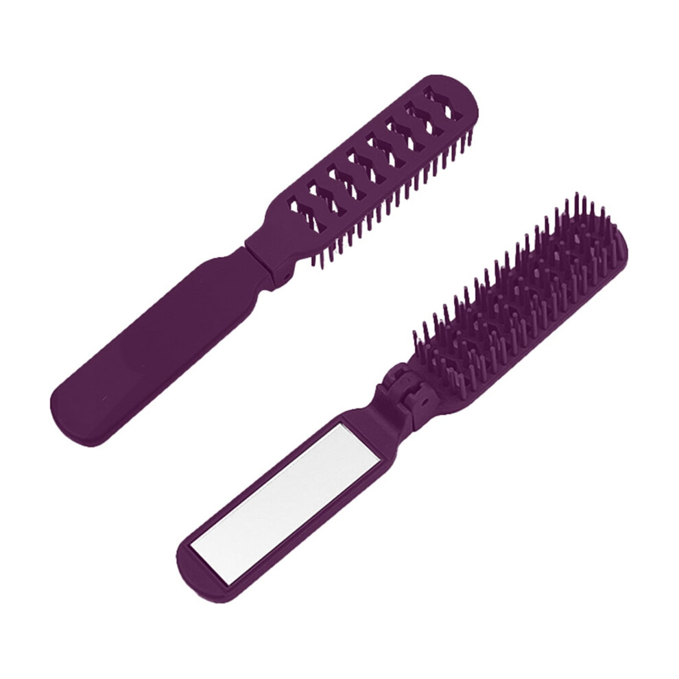 Foldable Hair Brush for Thick Curly Long Hair 1pc