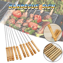 Edelstahl-Grillspieße, 10er-Pack
