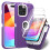 Capa TASHHAR para iPhone 15 com protetor de tela e lente. 1