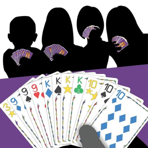 Five Crowns Card Game 5-Suit Rummy for Ages 8+ 1