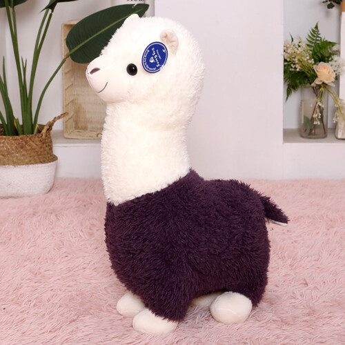 Violetti pehmolelueläinnukke lapsille 28cm