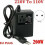 Voltage Transformer 220V to 110V 200W European Plug 3