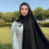 Women's cotton solid-color long wrap scarf 1