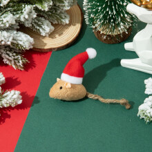 Jucării de Crăciun cu șoareci Catnip, festive, 3 buc.