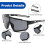 Cycling Glasses UV400 Polarized Windproof Unisex 3
