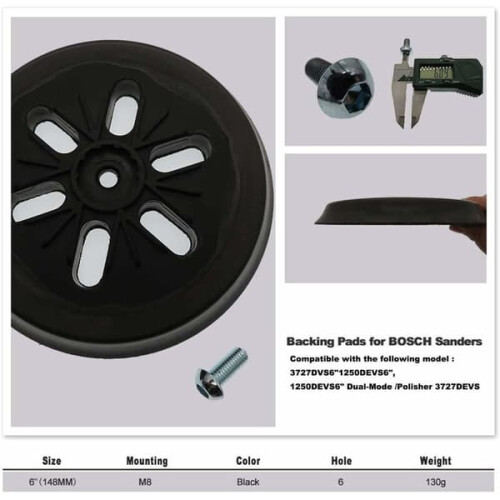 Sanding Mat for Bosch Random Orbital Sanders 150 mm 2