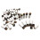 Billiard Cue Tips White 12mm 10 pcs 7